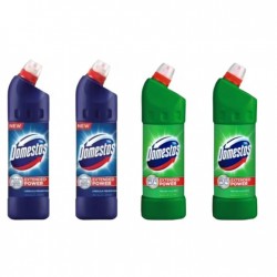 Pachet Promo: 2x Domestos Original 750 Ml + 2x Domestos Pine 1l