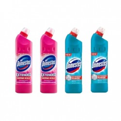 Pachet Promo: 2x Domestos Pink 750 Ml + 2x Domestos Atlantic 750 Ml