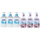 Pachet Promo: 3x Sapun Lichid Malizia Crema De Lapte 300 Ml + 3x Spumant De Baie Malizia  Latte Di Cocco 1l