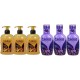 Pachet Promo: 3x Sapun Lichid Malizia Vanilie Si Argan 300 Ml + 3x Spumant De Baie Malizia Cu Petale De Iris 1l