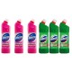 Pachet Promo: 3x Domestos Pink 750 + 3x Domestos Pine 1 L