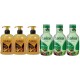 Pachet Promo: 3x Sapun Lichid Malizia Vanilie Si Argan 300 Ml + 3x Spumant De Baie Malizia Pino 1l