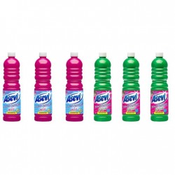 Pachet Promo: 3x Solutie Pardoseli Asevi 1l Mio + 3x Solutie Pardoseli Asevi 1l Green