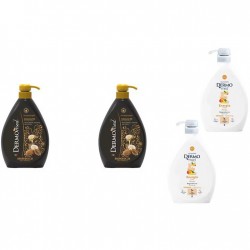 Pachet Promo: 2x Gel De Dus Dermomed Mango, 1 L + 2x Gel De Dus Dermomed Ulei De Argan 1 L