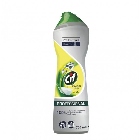 Pachet Promo: 2x Cif Professional Lemon 750 Ml + 2x Cif Spray Baie 500 Ml