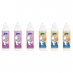 Pachet Promo: 3x Asevi Odorizant Lichid 24h Wc Chicle, 200ml+ 3x Asevi Odorizant Lichid 24h Wc Elegant, 200ml