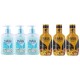 Pachet Promo: 3x Sapun Lichid Malizia  Muschio Bianco 300 Ml + 3x Spumant De Baie Malizia Argan Si Vanilie 1l