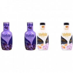 Pachet Promo: 2x Spumant De Baie Malizia Cu Petale De Iris 1l + 2x Spumant De Baie Malizia Orhidea & Ambra1l