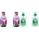 Pachet Promo: 2x Sapun Lichid Malizia Ceai Verde Si Menta 300 Ml + 2x Spumant De Baie Malizia  Cu Mure Mora1l