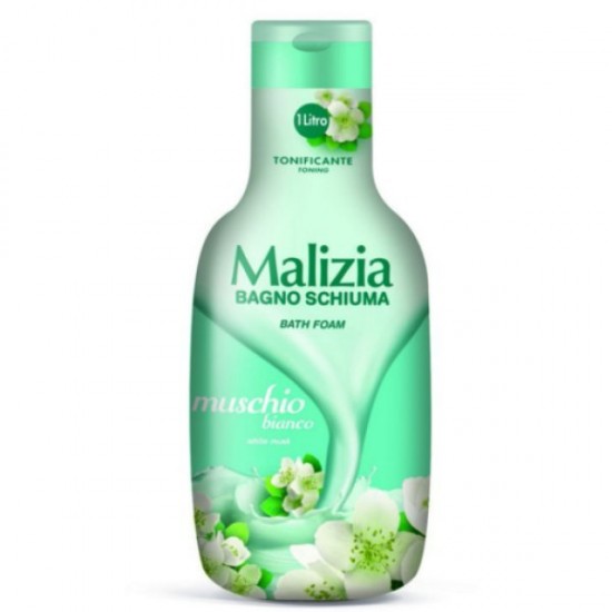 Pachet Promo: 2x Sapun Lichid Malizia Ceai Verde Si Menta 300 Ml + 2x Spumant De Baie Malizia  Cu Mosc Alb 1l