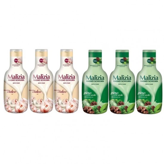 Pachet Promo: 3x Spumant De Baie Malizia Talco 1l + 3x Spumant De Baie Malizia Pino 1l