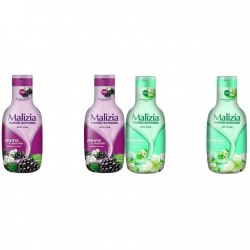 Pachet Promo: 2x Spumant De Baie Malizia Cu Mosc Alb 1l + 2x Spumant De Baie Malizia Mure Mora 1l