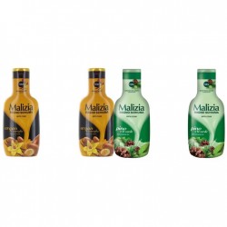 Pachet Promo: 2x Spumant De Baie Malizia Cu Ulei De Argan Si Vanilie + 2x Spumant De Baie Malizia Pino 1l