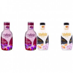 Pachet Promo: 2x Spumant De Baie Malizia Cu Goji Si Flori De Goji 1l + 2x Spumant De Baie Malizia Pino 1l