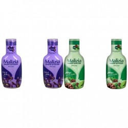 Pachet Promo: 2x Spumant De Baie Malizia Cu Petale De Iris 1l + 2x Spumant De Baie Malizia Pino 1l