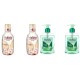 Pachet Promo: 2x Sapun Lichid Malizia Ceai Verde Si Menta 300 Ml + 2x Spumant De Baie Malizia Talco 1l