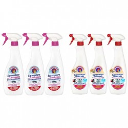 Pachet Promo: 3x Degresant Spray Chanteclair Sgrassatore Con Candeggina 625 Ml + 3x Degresant Spray Chanteclair Universal Cu Marsigilia, 600 Ml