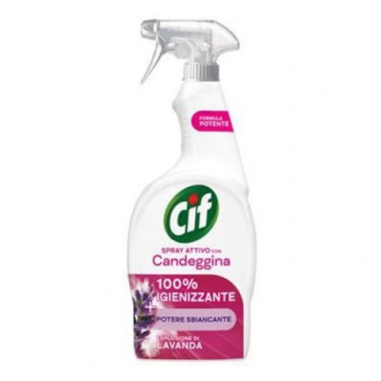 Pachet Promo: 2x Cif Spray Baie 500 Ml + 2x Cif Spray Candeggina Lavanda 650 Ml
