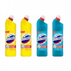 Pachet Promo: 2x Domestos Citrus 750 Ml + 2x Domestos Atlantic 750 Ml