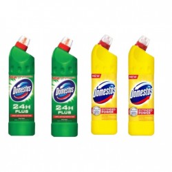 Pachet Promo: 2x Domestos Pine 750 + 2x Domesots Citrus 750 Ml