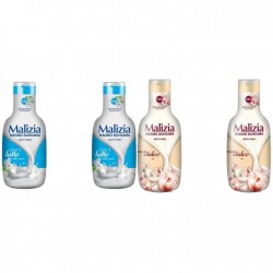 Pachet Promo: 2x Spumant De Baie Malizia Milk Cream 1l + 2x Spumant De Baie Malizia Talco 1l