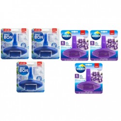 Pachet Promo: 3x Sano Bon Parfum Oceanic Colorant Albastru 55g + 3x Sano Bon Parfum De Lavanda Colorant Mov 55g