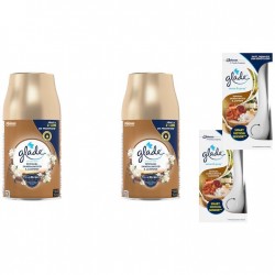 Pachet Promo: 2x Glade Odorizant Spray Rezerva Sandalwood&jasmine 269ml + 2x Set Odorizant Electric Sense&spray Plus Rezerva Glade Sandalwood Si Jasmine 18 Ml