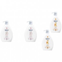 Pachet Promo: 2x Gel De Dus Dermomed Mango, 1 L + 2x Gel De Dus Dermomed White Flower 1 L