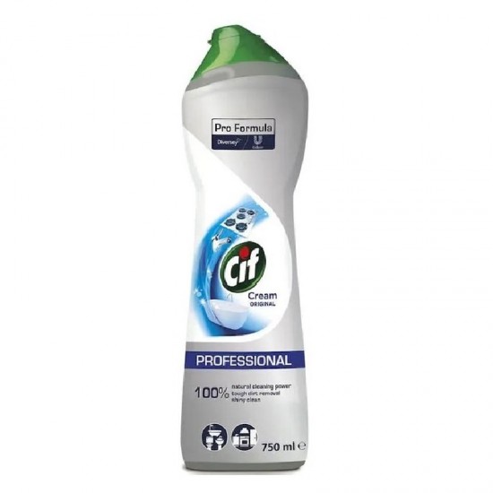 Pachet Promo: 2x Cif Professional Original 750 Ml + 2x Cif Cream Original 300 Ml