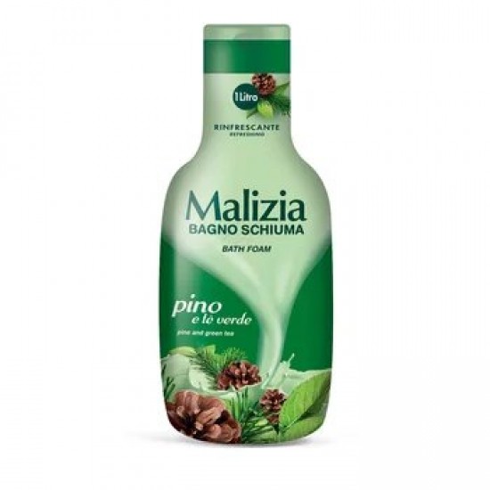 Pachet Promo: 2x Sapun Lichid Malizia  Muschio Bianco 300 Ml + 2x Spumant De Baie Malizia Pino 1l