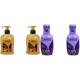 Pachet Promo: 2x Sapun Lichid Malizia Vanilie Si Argan 300 Ml + 2x Spumant De Baie Malizia Cu Petale De Iris 1l