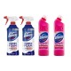 Pachet Promo: 2x Domestos Spray Spuma Baie Briza Marii 435 Ml + 2x Domestos Pink 750 Ml
