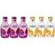 Pachet Promo: 3x Spumant De Baie Malizia Cu Goji Si Flori De Goji 1l + 3x Spumant De Baie Malizia Cu Miere Si Ghimbir 1l
