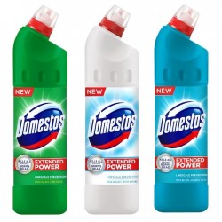 Pachet Promo: Domestos Pine 750ml + Domestos White 750ml + Domestos Atlantic 750ml
