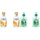 Pachet Promo: 2x Sapun Lichid Malizia Ceai Verde Si Menta 300 Ml + 2x Spumant De Baie Cu Miere Si Ghimbir 1l