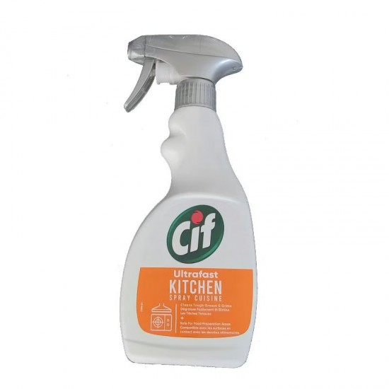 Pachet Promo: 2x Cif Spray Baie 500 Ml + 2x Cif Spray Bucatarie 500 Ml