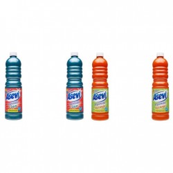 Pachet Promo: 2x Solutie Pardoseli Asevi 1l Cian+ 2x Solutie Pardoseli Asevi 1l Portocale