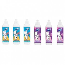 Pachet Promo: 3x Asevi Odorizant Lichid 24h Wc Clasic, 200ml+ 3x Asevi Odorizant Lichid 24h Wc Purple 200ml