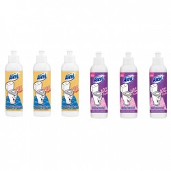 Pachet Promo: 3x Asevi Odorizant Lichid 24h Wc Elegant, 200ml+ 3x Asevi Odorizant Lichid 24h Wc Purple 200ml
