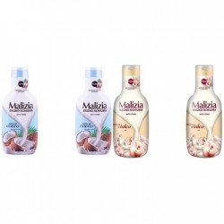 Pachet Promo: 2x Spumant De Baie Malizia Latte Di Cocco 1l + 2x Spumant De Baie Malizia Talco 1l