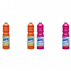 Pachet Promo: 2x Solutie Pardoseli Asevi 1l Portocala + 2x Solutie Pardoseli Asevi 1l Mio