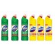 Pachet Promo: 3x Domestos Pine 750 Ml +  3x Domestos Citrus 750 Ml