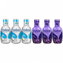 Pachet Promo: 3x Spumant De Baie Malizia Milk Cream 1l + 3x Spumant De Baie Malizia Cu Petale De Iris1l