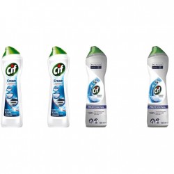 Pachet Promo: 2x Solutie Cif Cream Original 500 Ml + 2x Cif Professional Original 750 Ml
