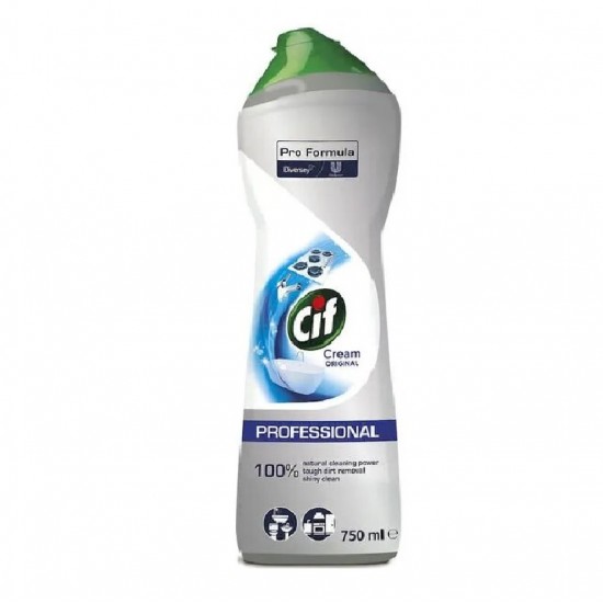 Pachet Promo: 2x Solutie Cif Cream Original 500 Ml + 2x Cif Professional Original 750 Ml