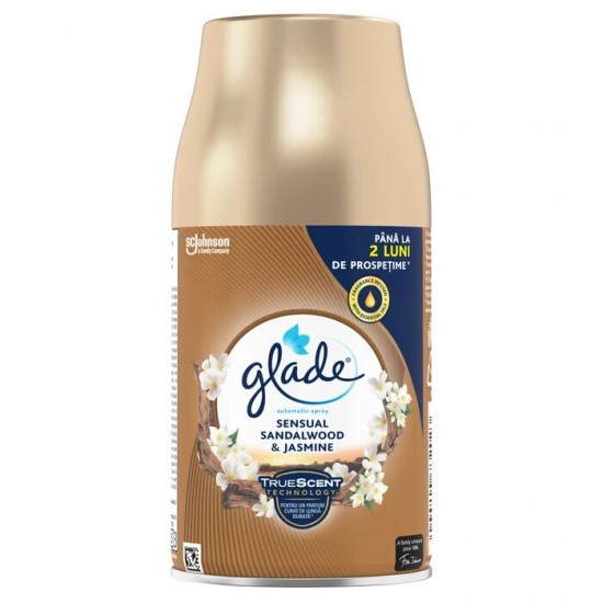 Pachet Promo: 2x Glade Odorizant Spray Rezerva Floral Blossom 269ml +  2x Glade Odorizant Spray Rezerva Sandalwood&jasmine 269ml