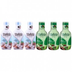 Pachet Promo: 3x Spumant De Baie Malizia Latte Di Cocco 1l + 3x Spumant De Baie Malizia Pino 1l