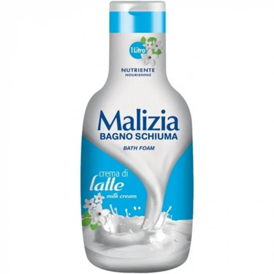 Pachet Promo: 2x Sapun Lichid Malizia  Muschio Bianco 300 Ml + 2x Spumant De Baie Malizia Milk Cream 1l