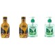 Pachet Promo: 2x Sapun Lichid Malizia Ceai Verde Si Menta 300 Ml + 2x Spumant De Baie Malizia  Cu Ulei De Argan Si Vanilie 1l