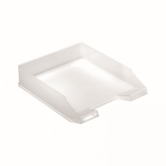 Tavita pentru Documente A4-C4 HERLITZ, Culoare Alb Translucid, Suport Documente